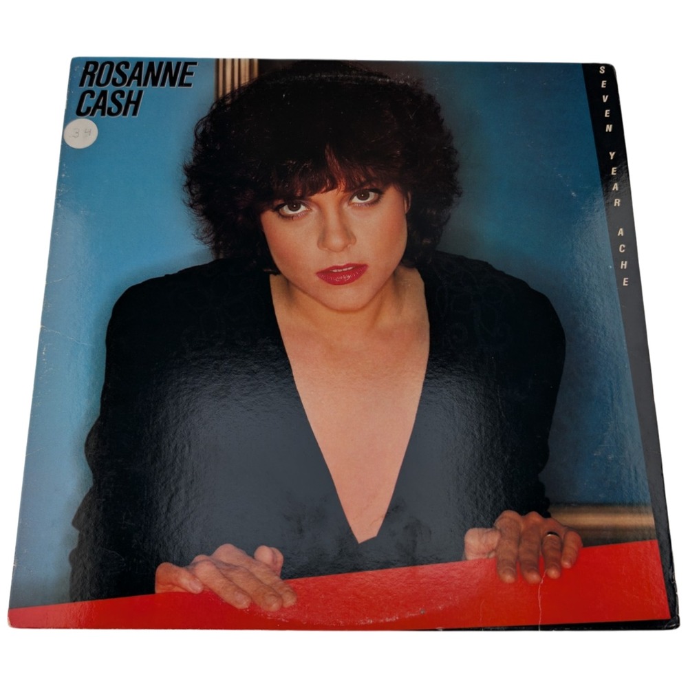 Rosanne Cash Seven Year Ache LP (1981, US) (JC 36965) (EX/VG+)